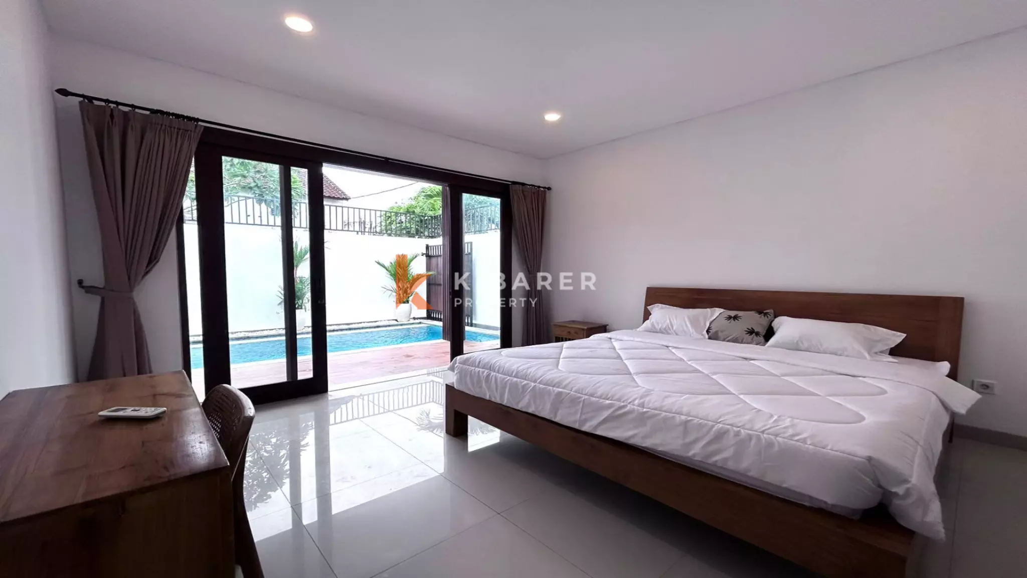 Stunning Three-Bedroom Villa with Private Pool and Enclosed Living in Kerobokan (Minimum Two-Years Rental)