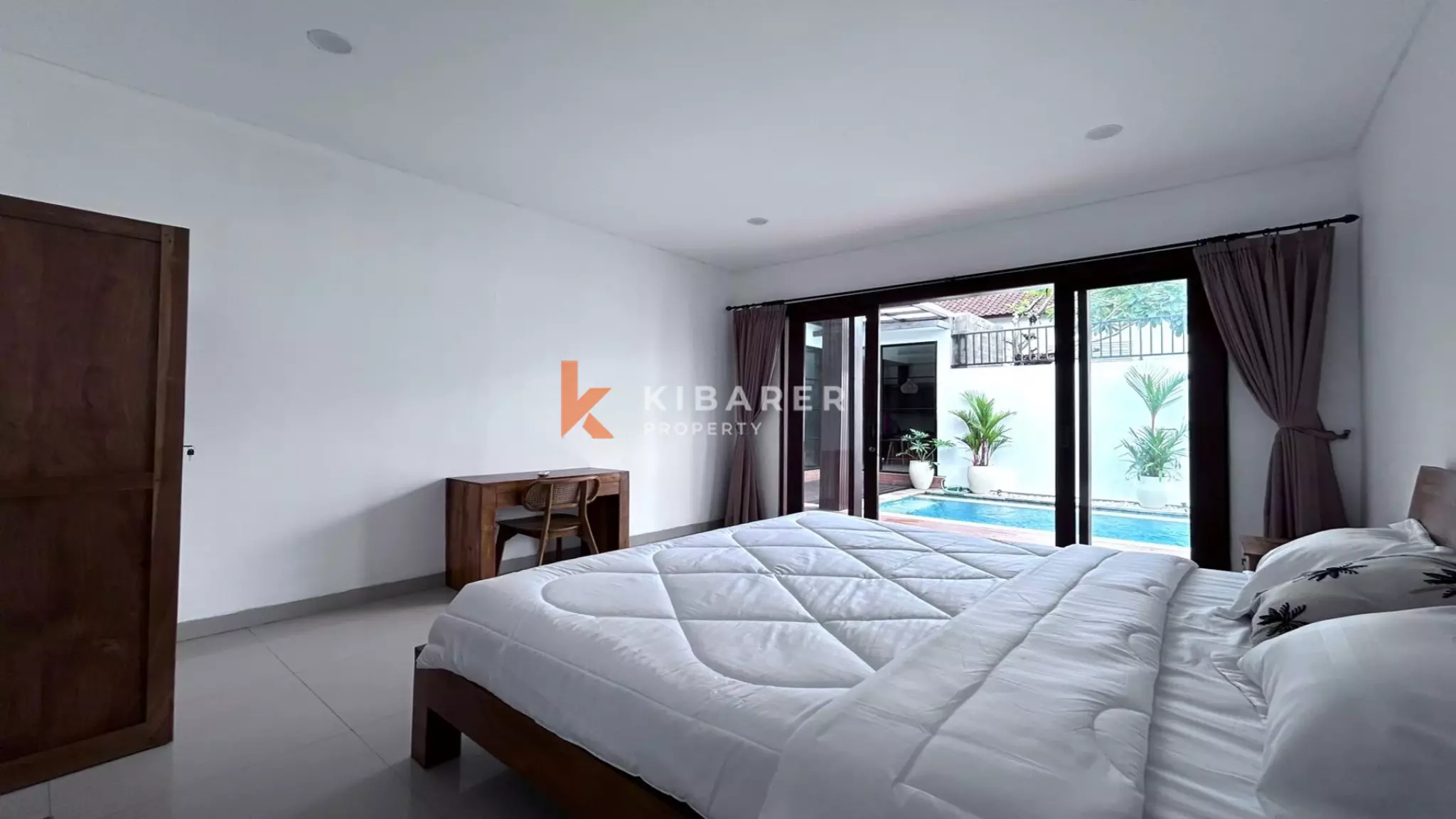 Stunning Three-Bedroom Villa with Private Pool and Enclosed Living in Kerobokan (Minimum Two-Years Rental)