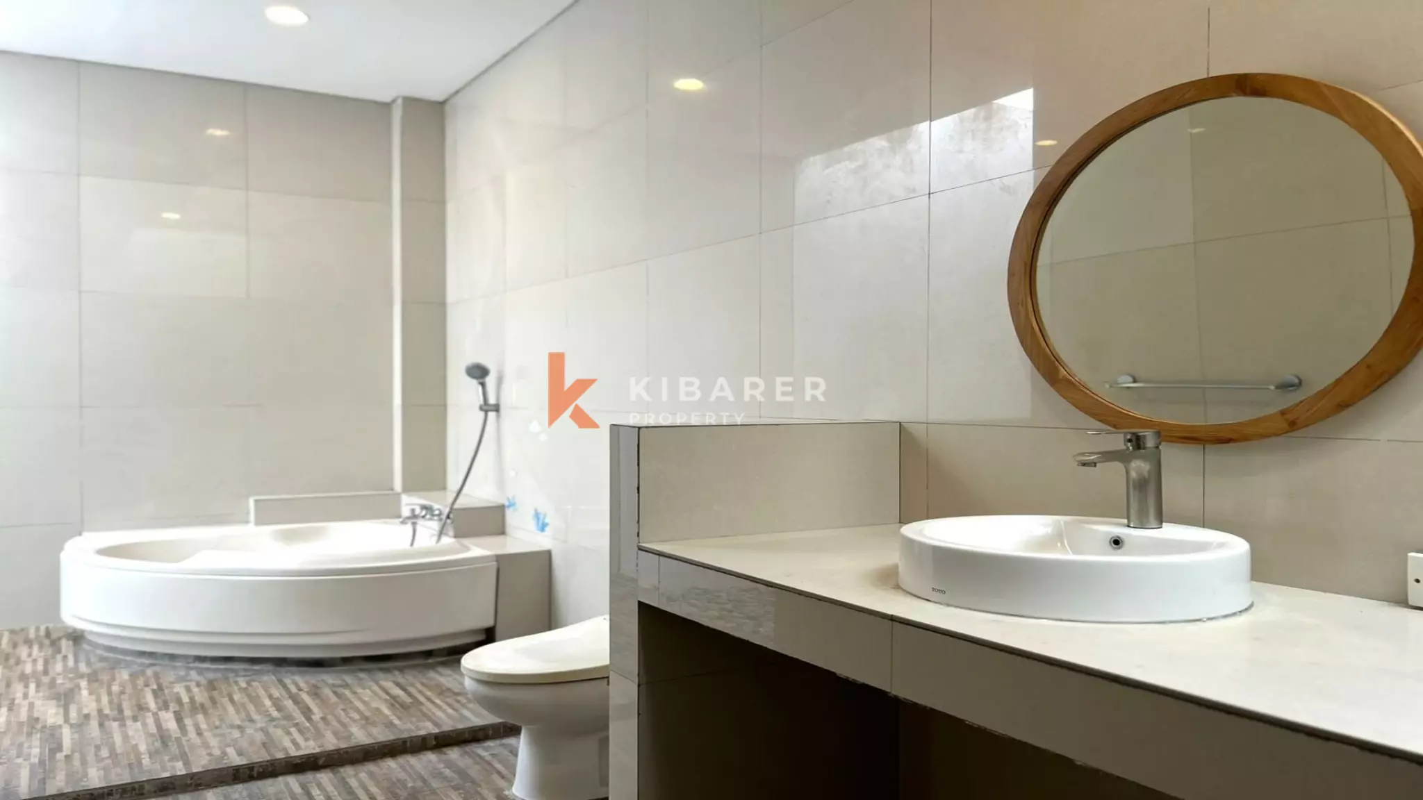 Stunning Three-Bedroom Villa with Private Pool and Enclosed Living in Kerobokan (Minimum Two-Years Rental)