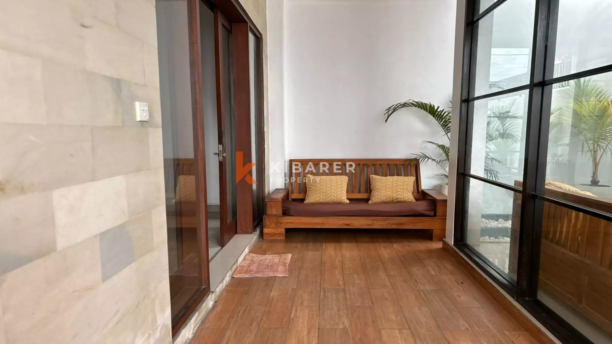 Stunning Three-Bedroom Villa with Private Pool and Enclosed Living in Kerobokan (Minimum Two-Years Rental)