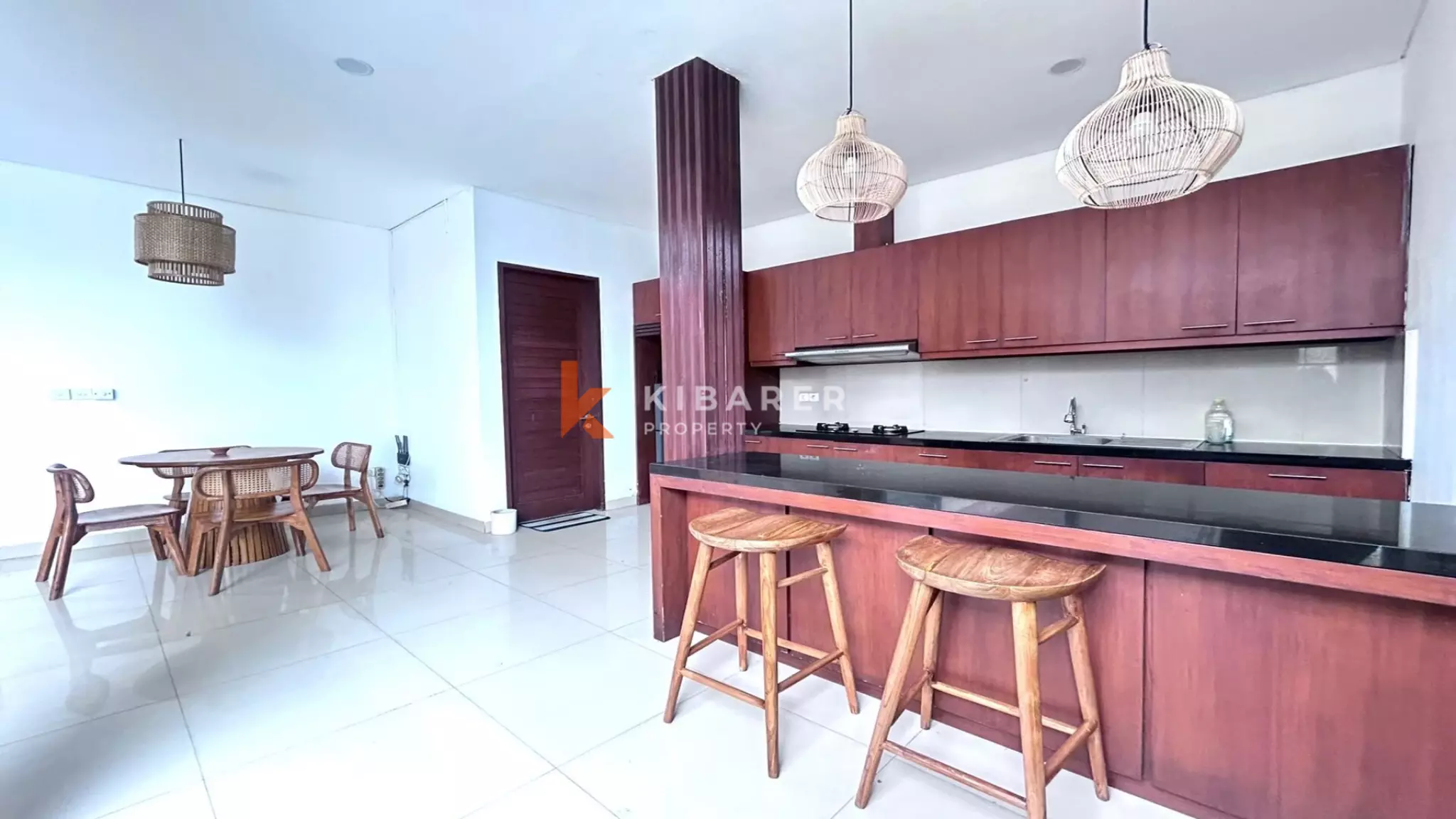 Stunning Three-Bedroom Villa with Private Pool and Enclosed Living in Kerobokan (Minimum Two-Years Rental)