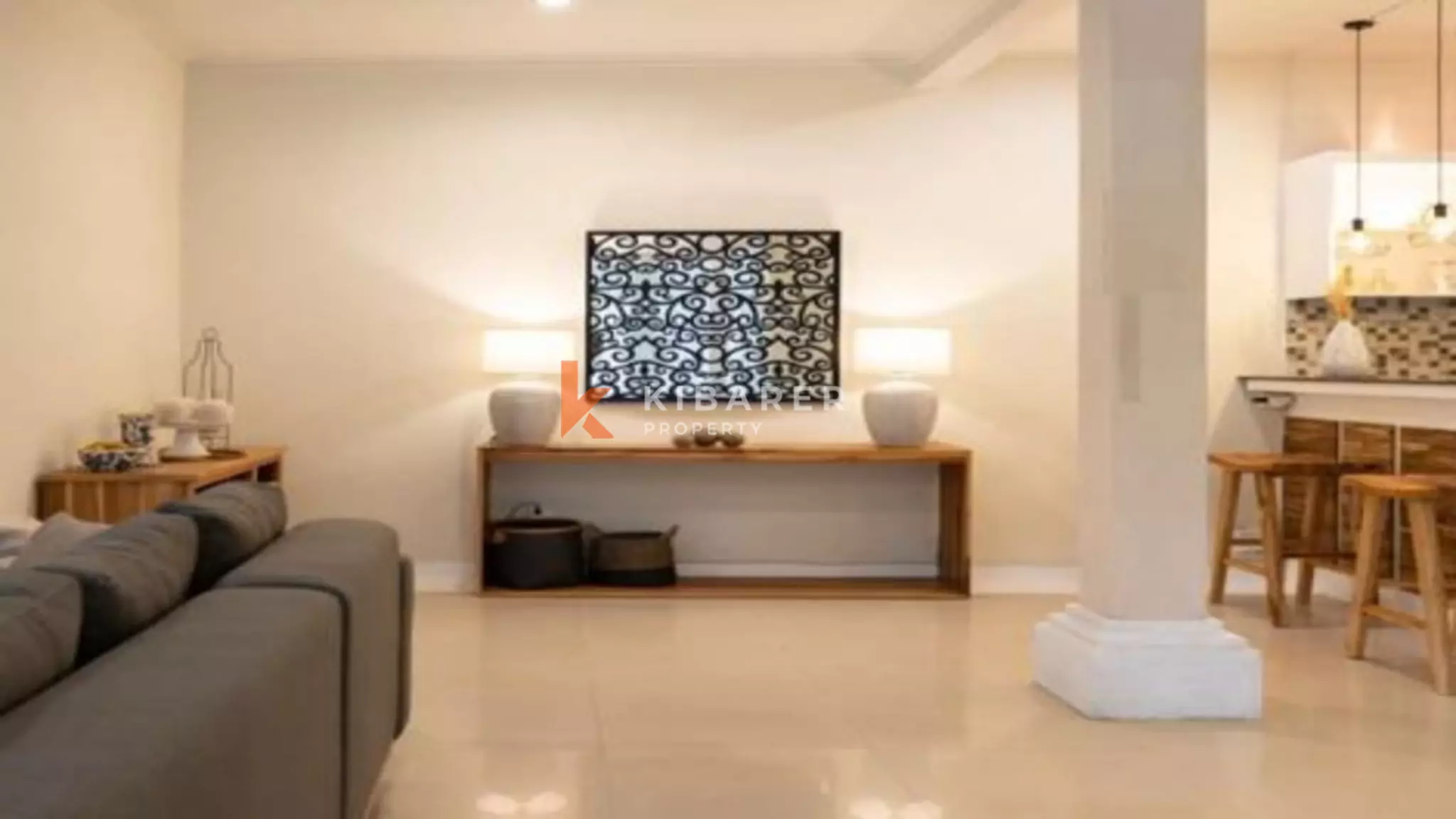 Stunning Three-Bedroom Villa with Spacious Enclosed Living in Prime Berawa Location (Available from February 12th - April 11th 2026)