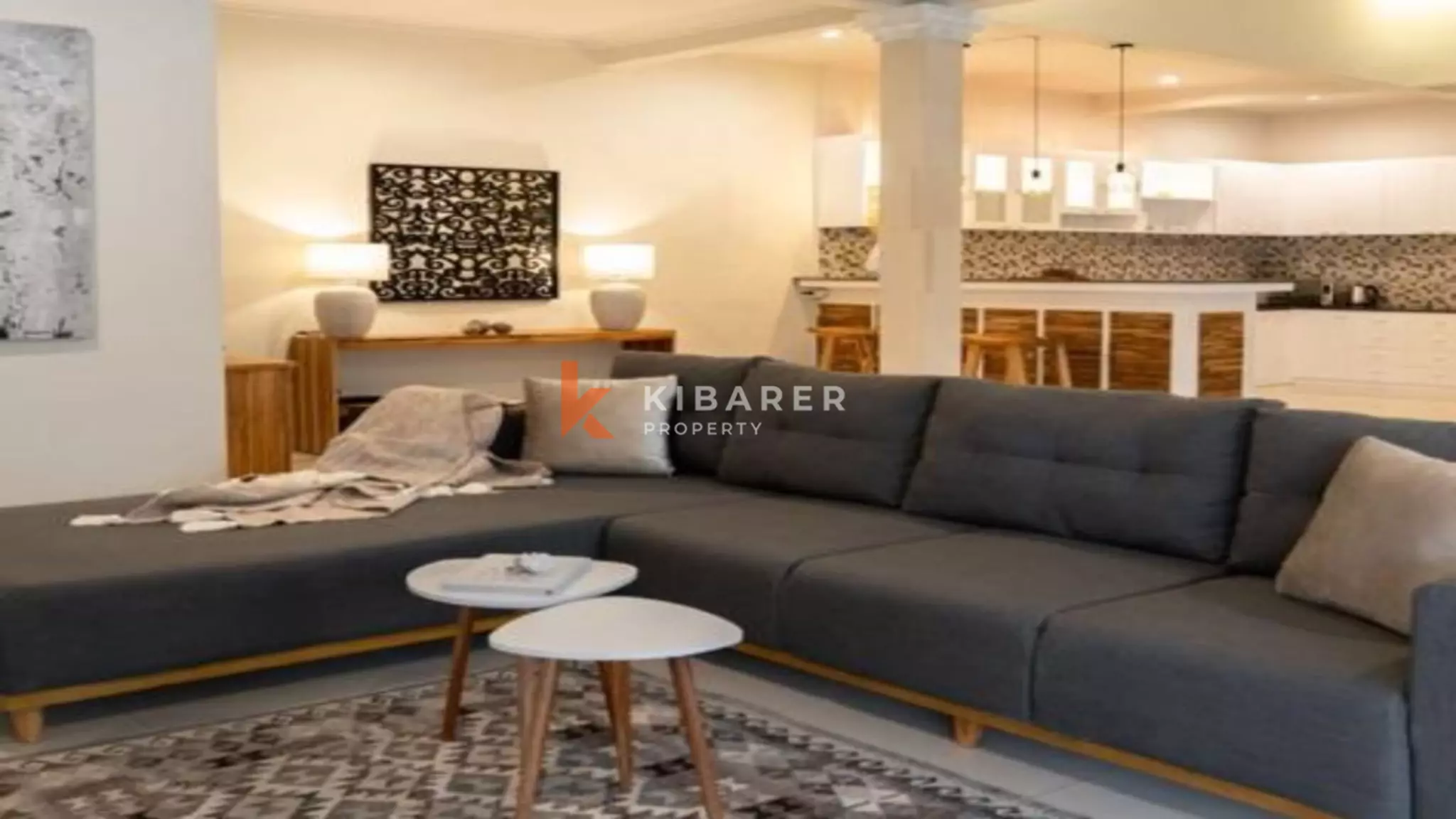 Stunning Three-Bedroom Villa with Spacious Enclosed Living in Prime Berawa Location (Available from February 12th - April 11th 2026)