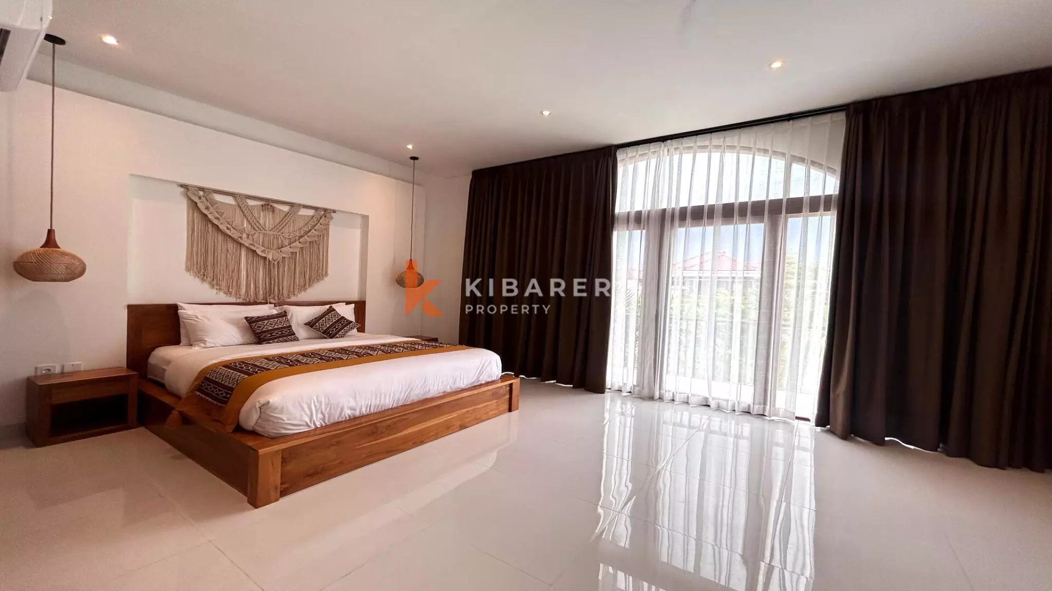 Charming One-Bedroom Sunken Living Room Villa Situated in Seminyak