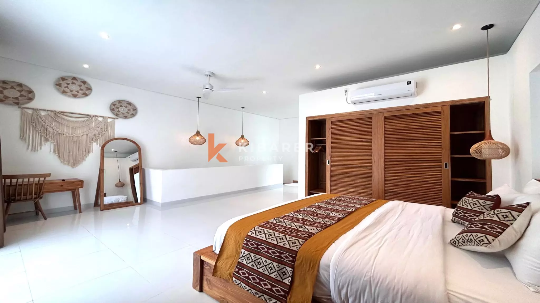 Charming One-Bedroom Sunken Living Room Villa Situated in Seminyak