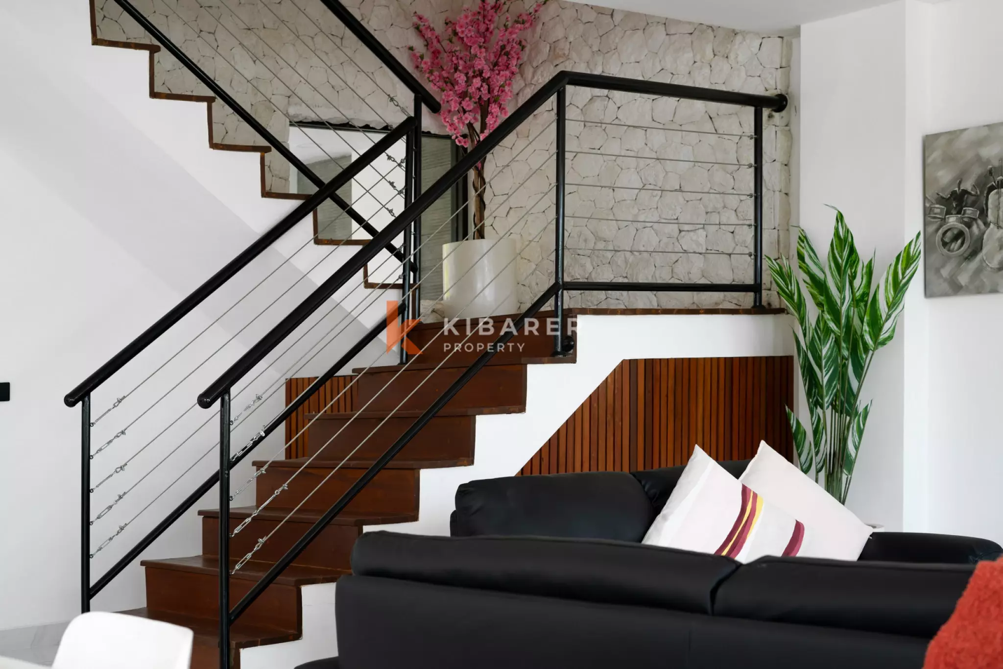 Villa de trois chambres au style « tropical chic » avec piscine privée à Umalas
