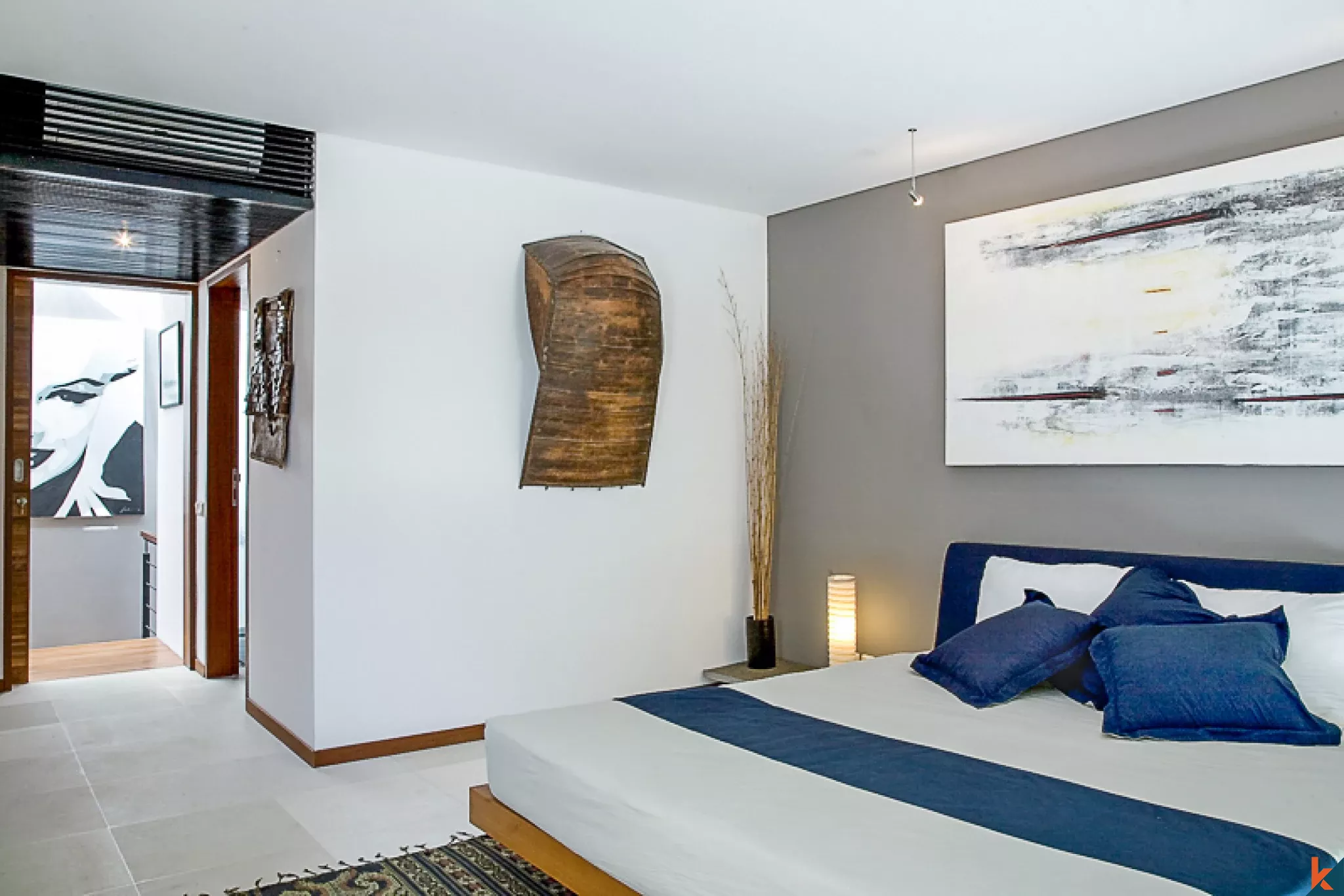 Vila dua kamar tidur bergaya untuk dijual dekat pantai di Seminyak