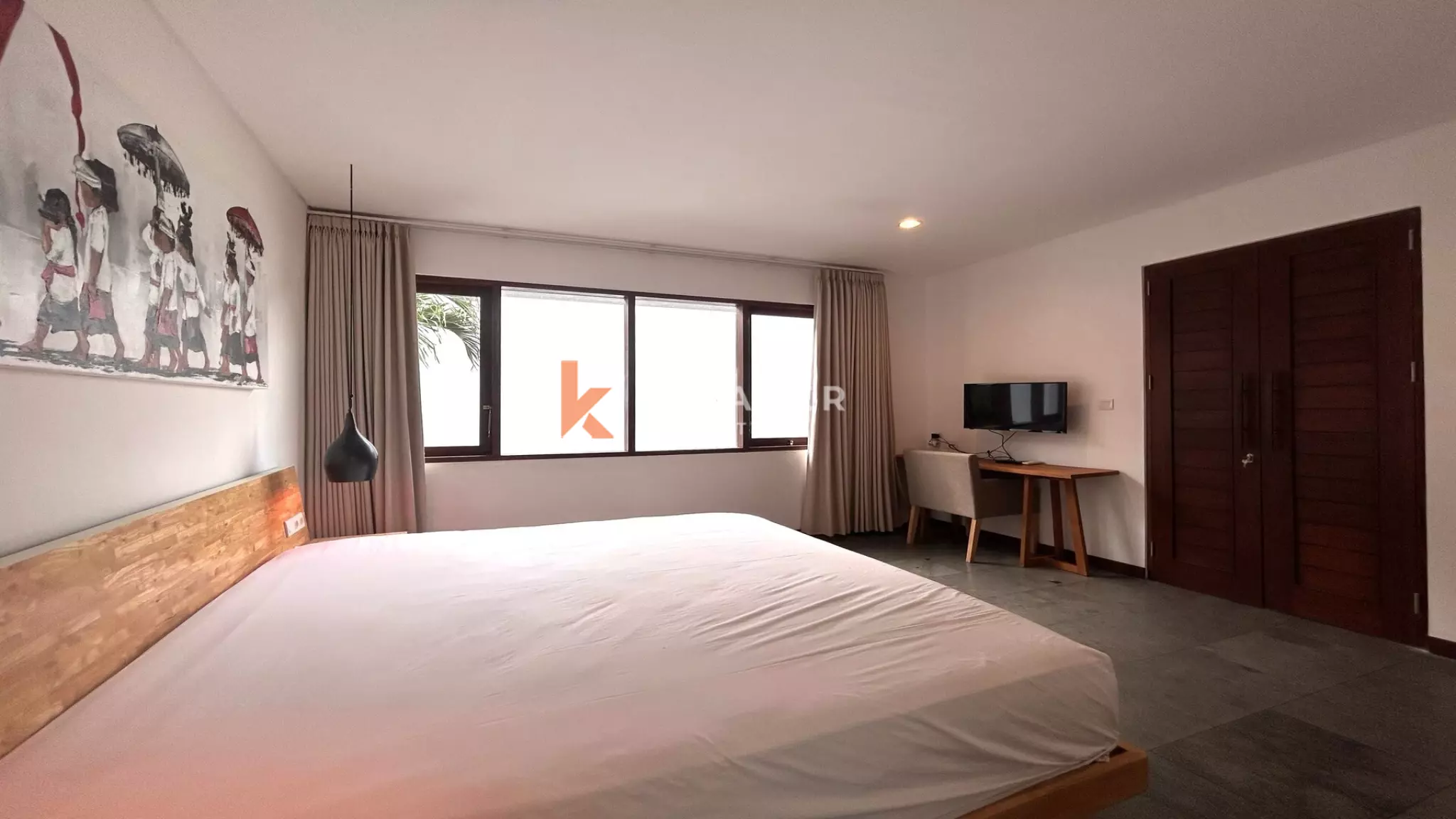 Confort côtier : villa fermée de deux chambres à quelques minutes de la plage
