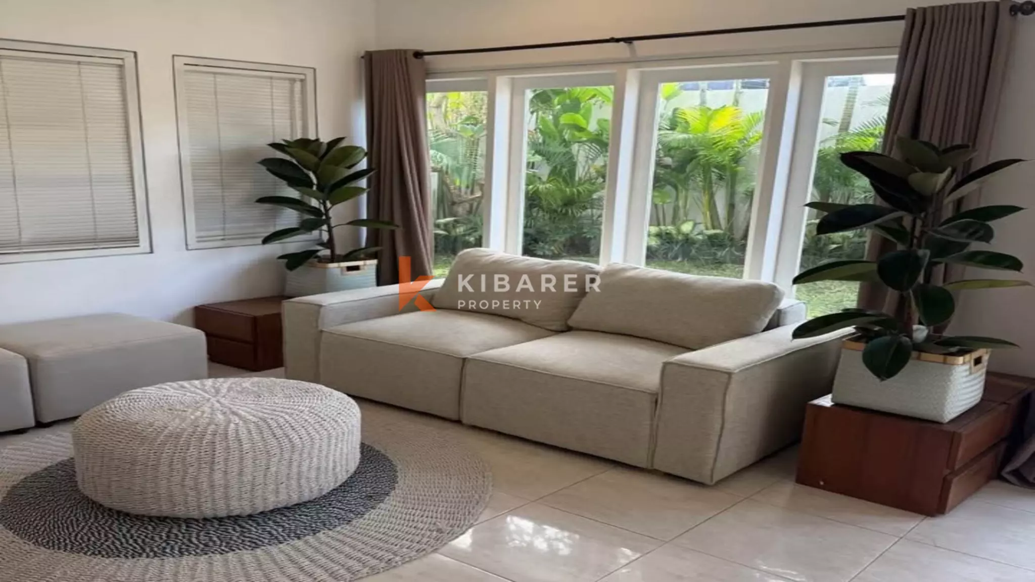 Stylish Three-Bedroom Pool Villa for Rent in Prime Berawa Location