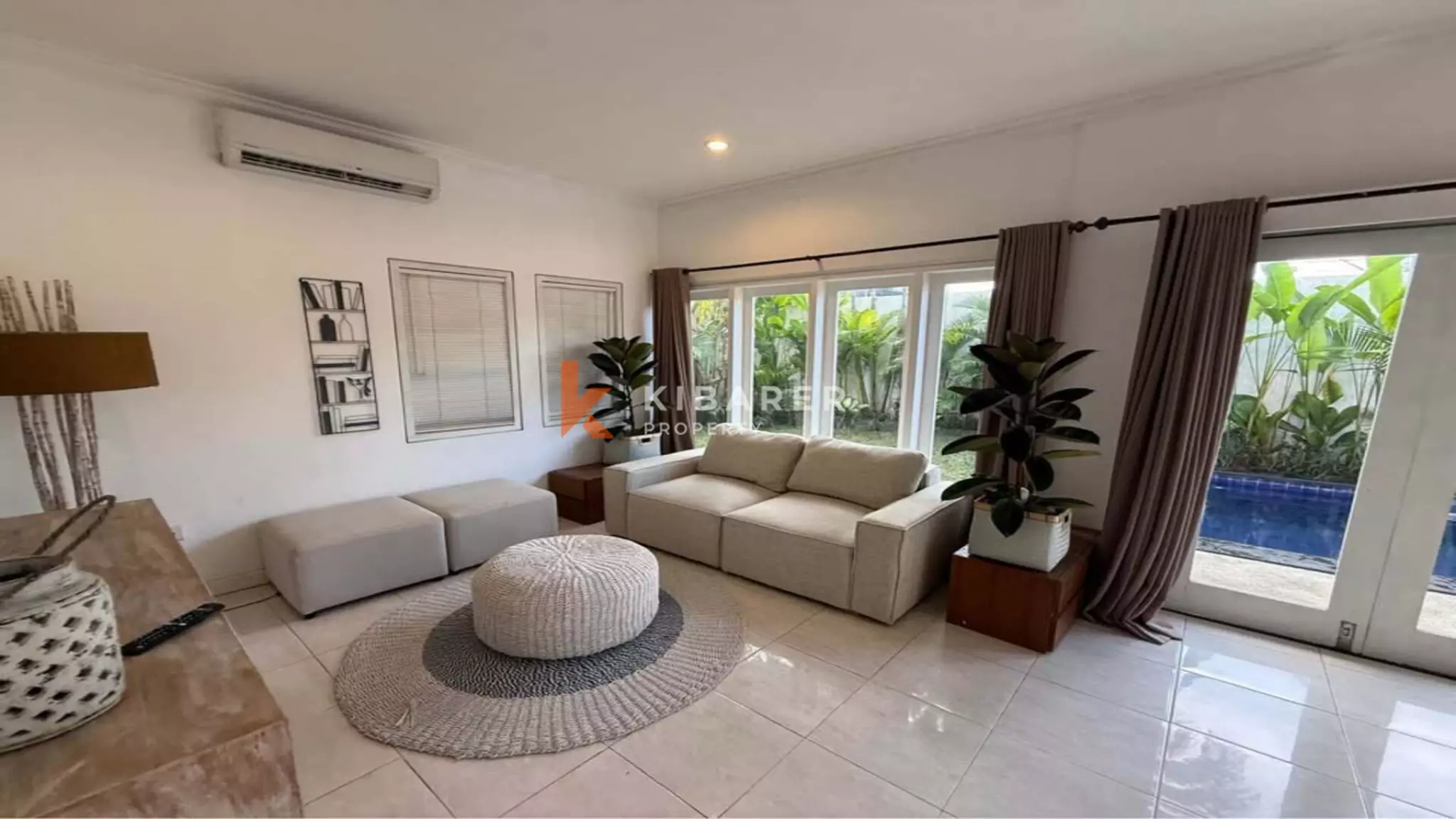 Stylish Three-Bedroom Pool Villa for Rent in Prime Berawa Location
