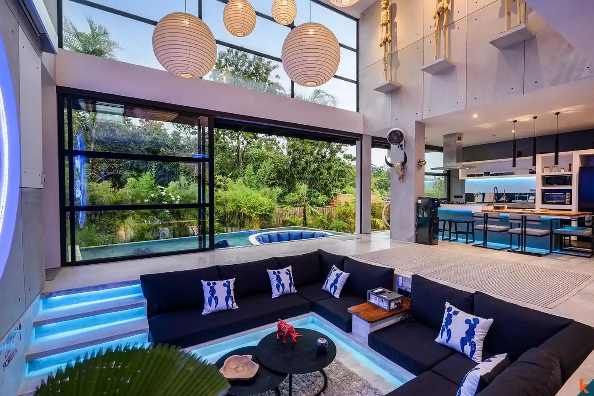 Villa neuve de trois chambres au style futuriste à Bingin - Uluwatu
