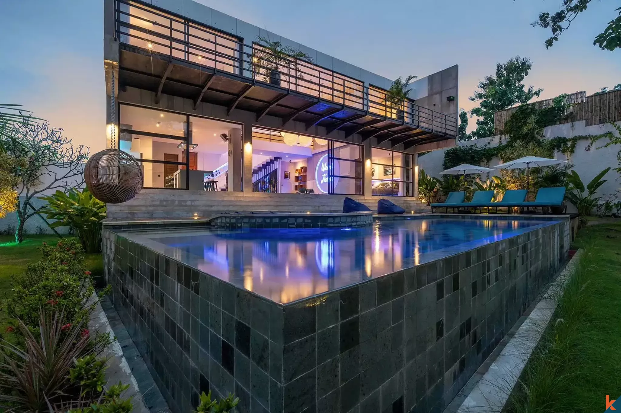 Villa neuve de trois chambres au style futuriste à Bingin - Uluwatu