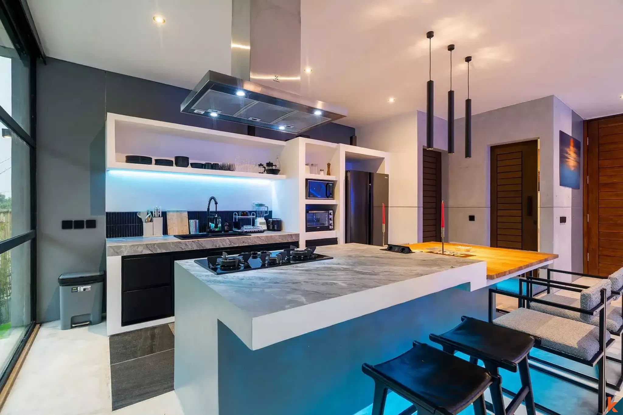 Villa neuve de trois chambres au style futuriste à Bingin - Uluwatu