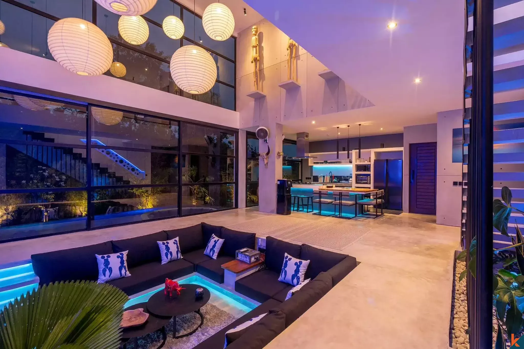 Villa neuve de trois chambres au style futuriste à Bingin - Uluwatu
