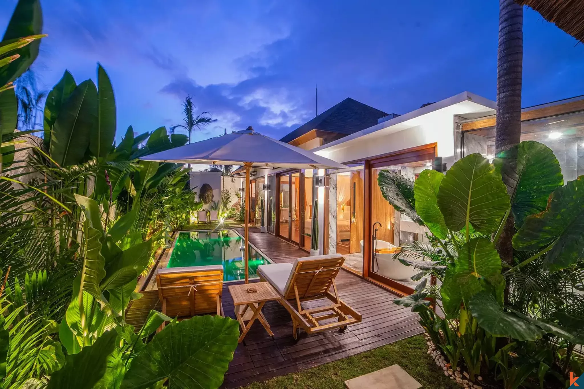 Excellente opportunité d'investissement : trois villas de 2 chambres au cœur de Seminyak