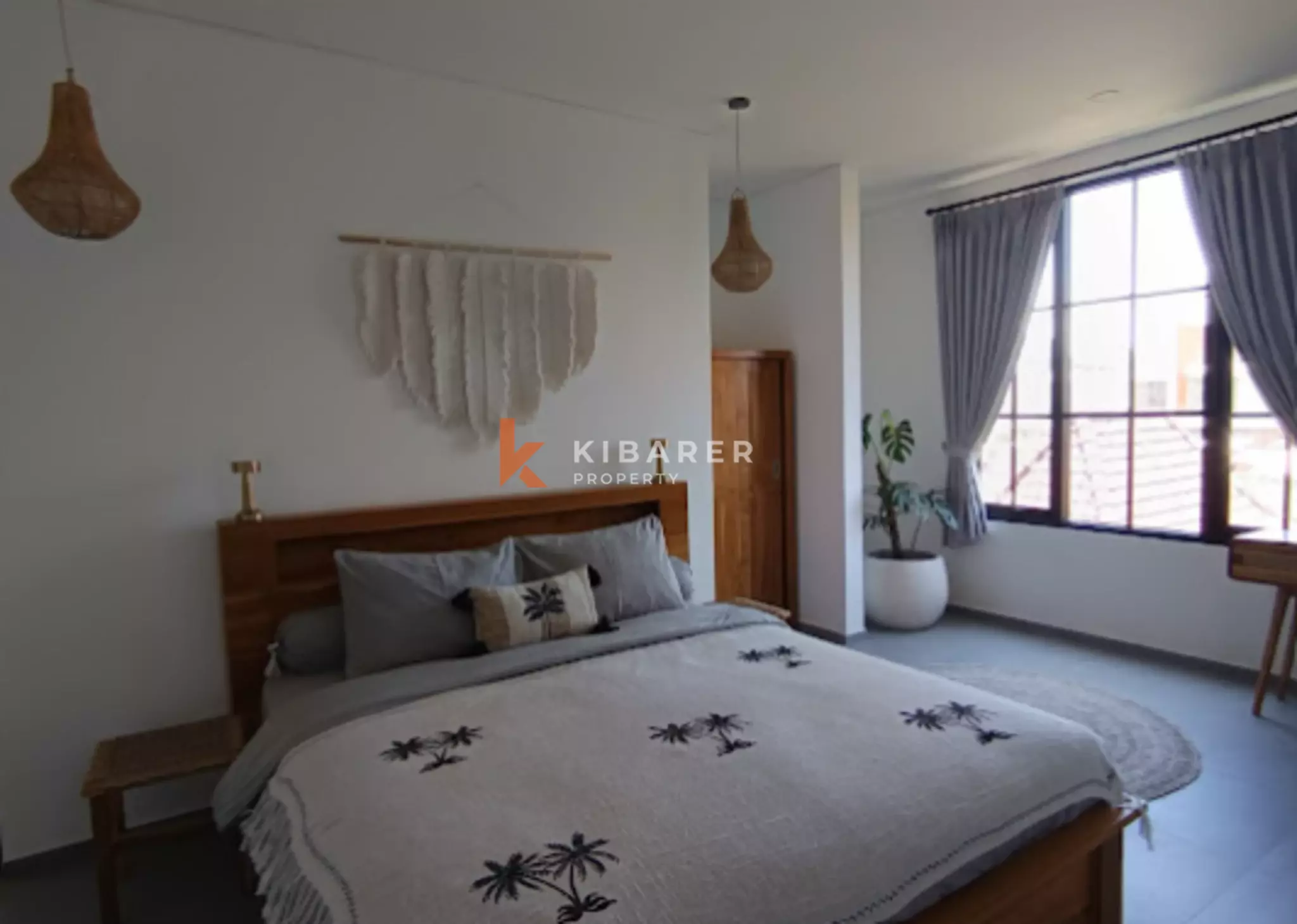 Vila Dua Kamar Tidur Bergaya Butik di Cemagi, Dekat Pantai