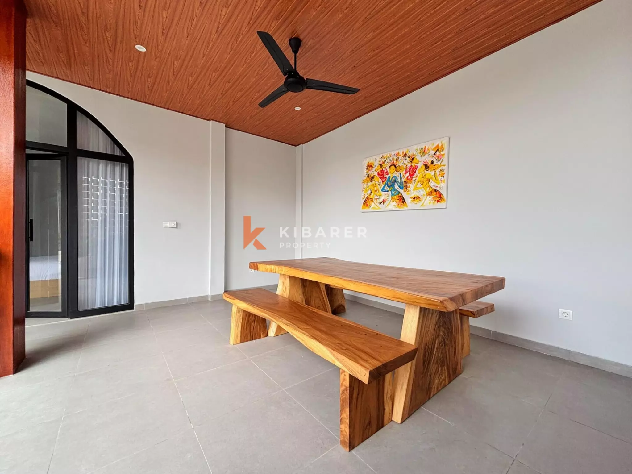 Fully Furnished Three Bedroom Villa with Enclosed Living in Padonan