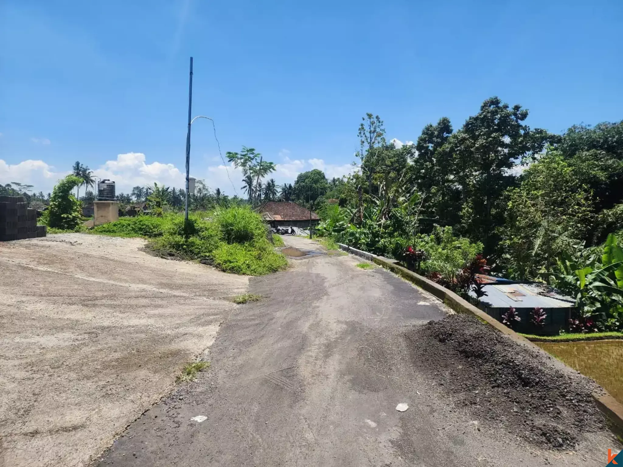 Magnificent Investment Plot of Land with Mountain Views and Green Surroundings in Ubud - Tegalalang