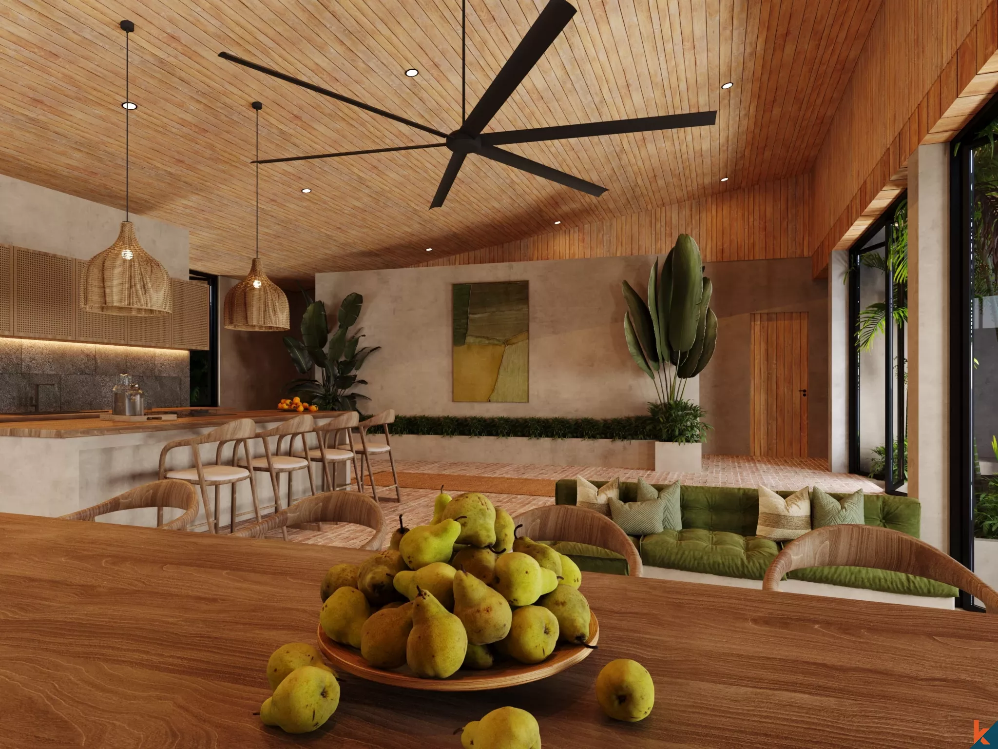 Modern 4-Bedroom Villa in Buwit