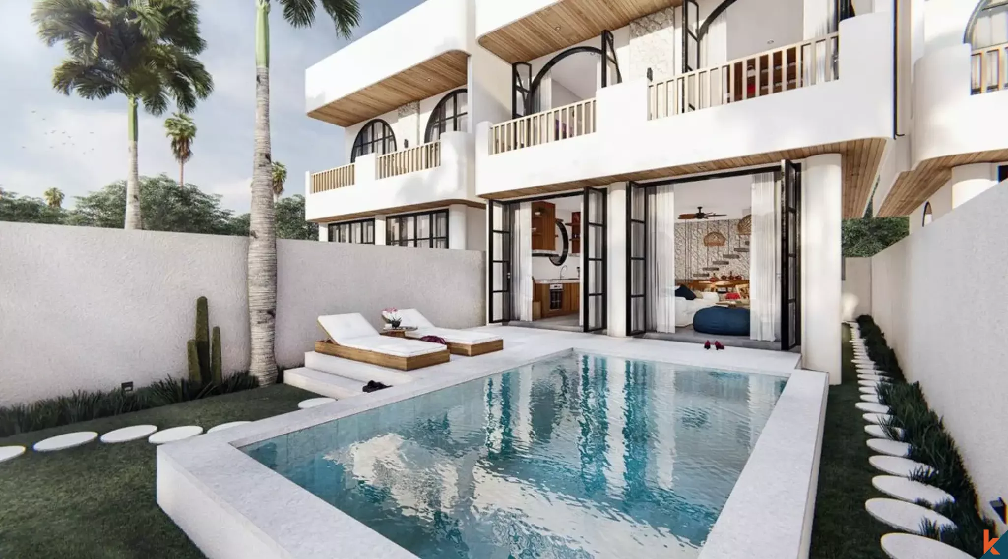 Amazing two bedroom brand new leasehold property near Pandawa Beach