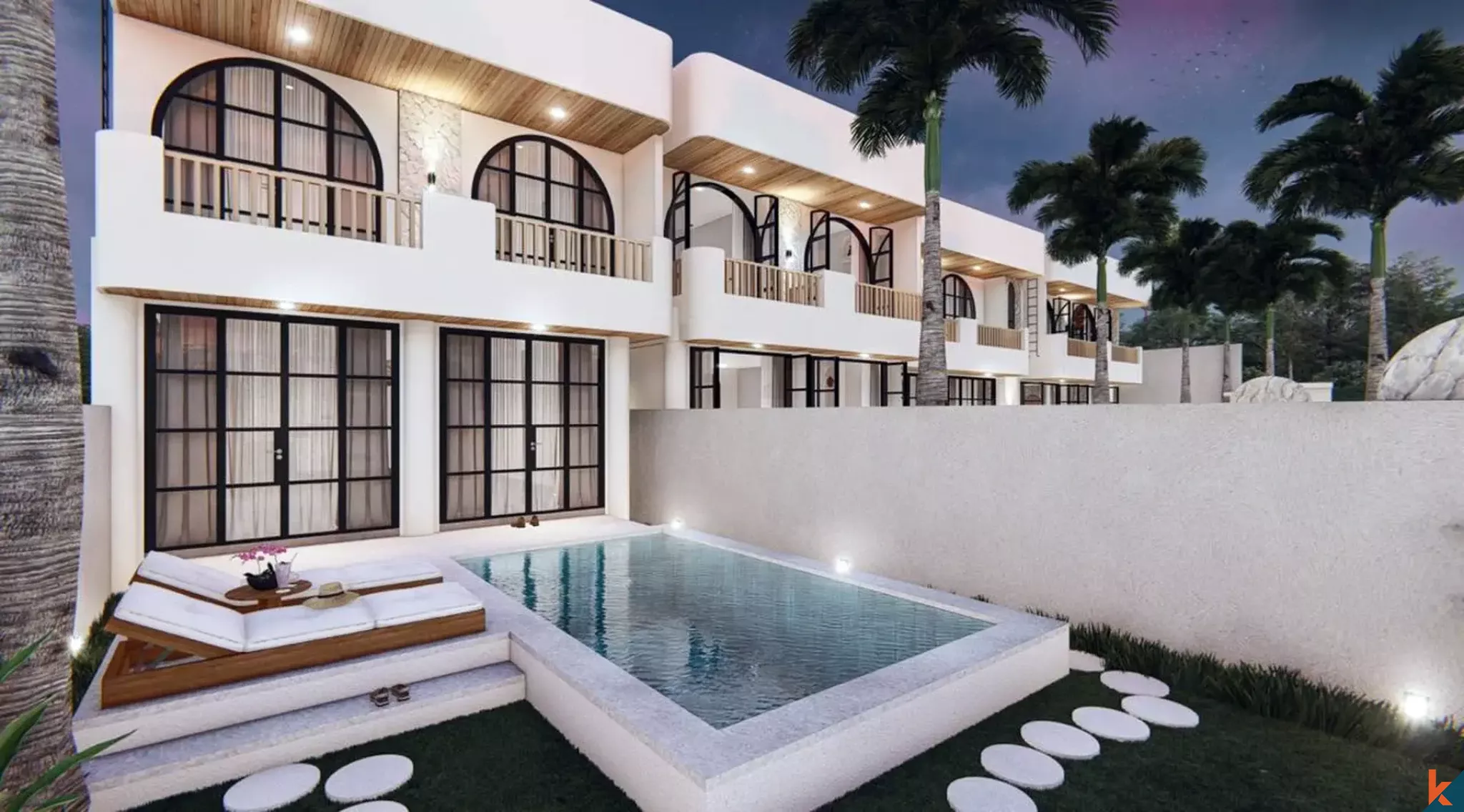 Amazing two bedroom brand new leasehold property near Pandawa Beach