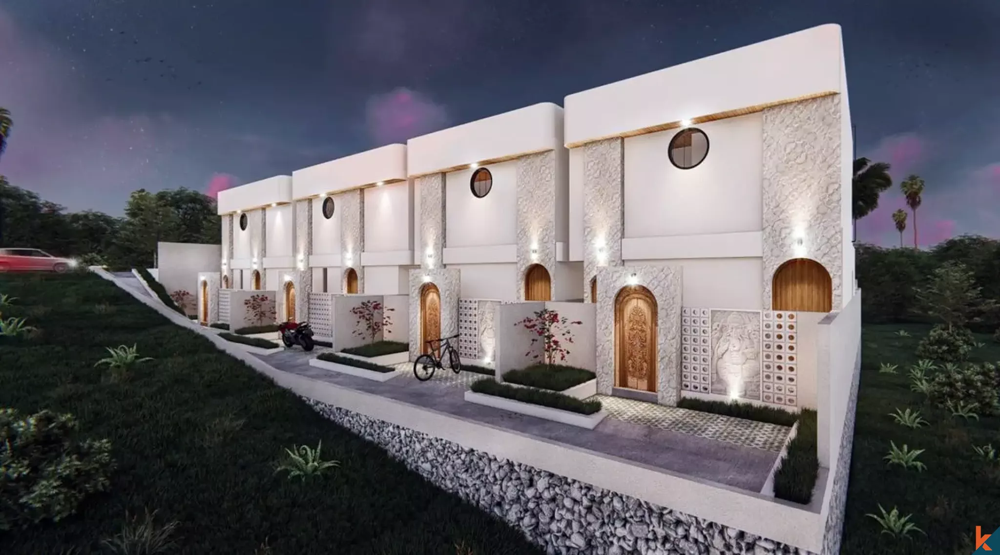 Amazing two bedroom brand new leasehold property near Pandawa Beach