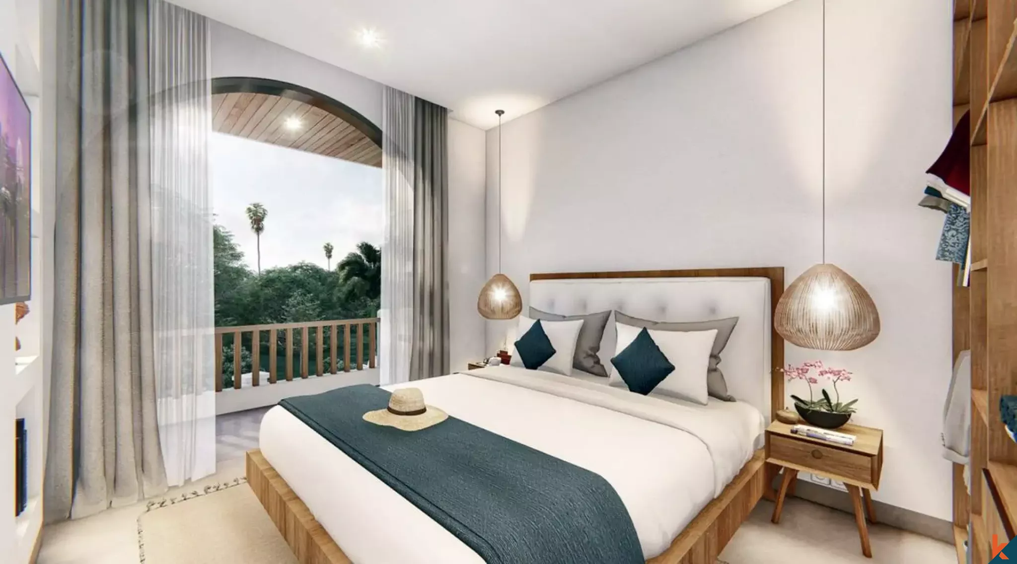 Amazing two bedroom brand new leasehold property near Pandawa Beach