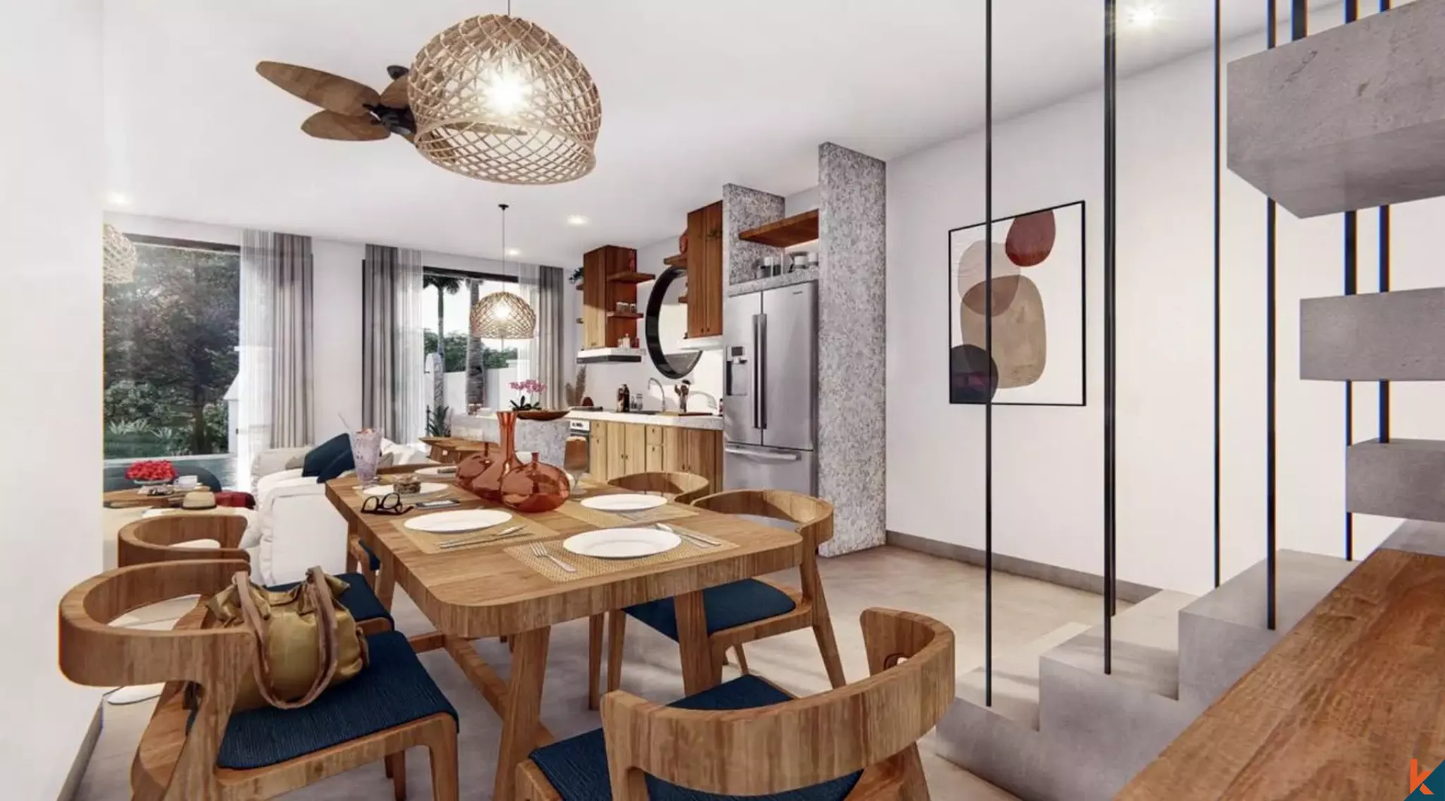 Amazing two bedroom brand new leasehold property near Pandawa Beach