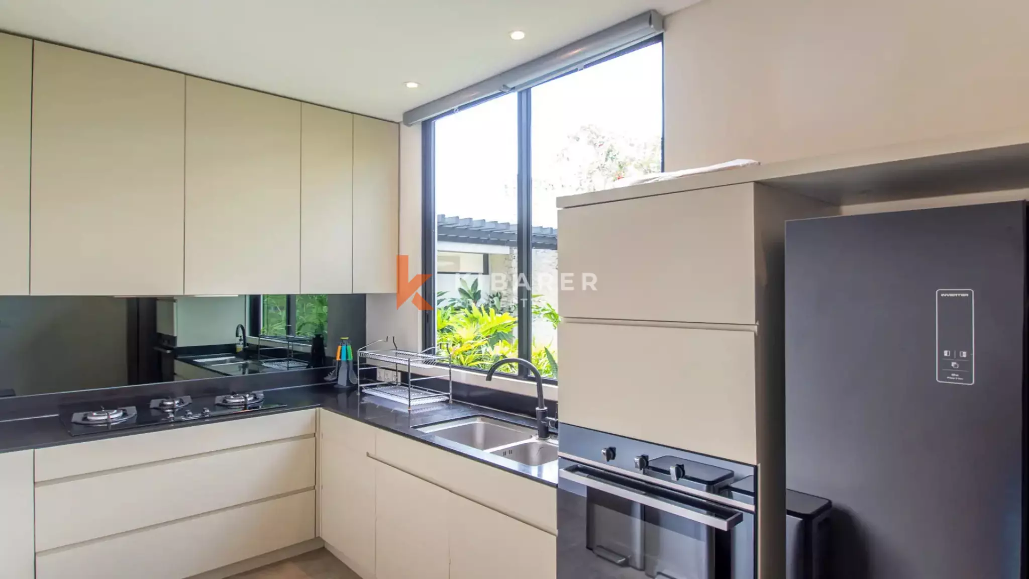 Luxury Four-Bedroom Villa with Rice Field Surroundings in Canggu