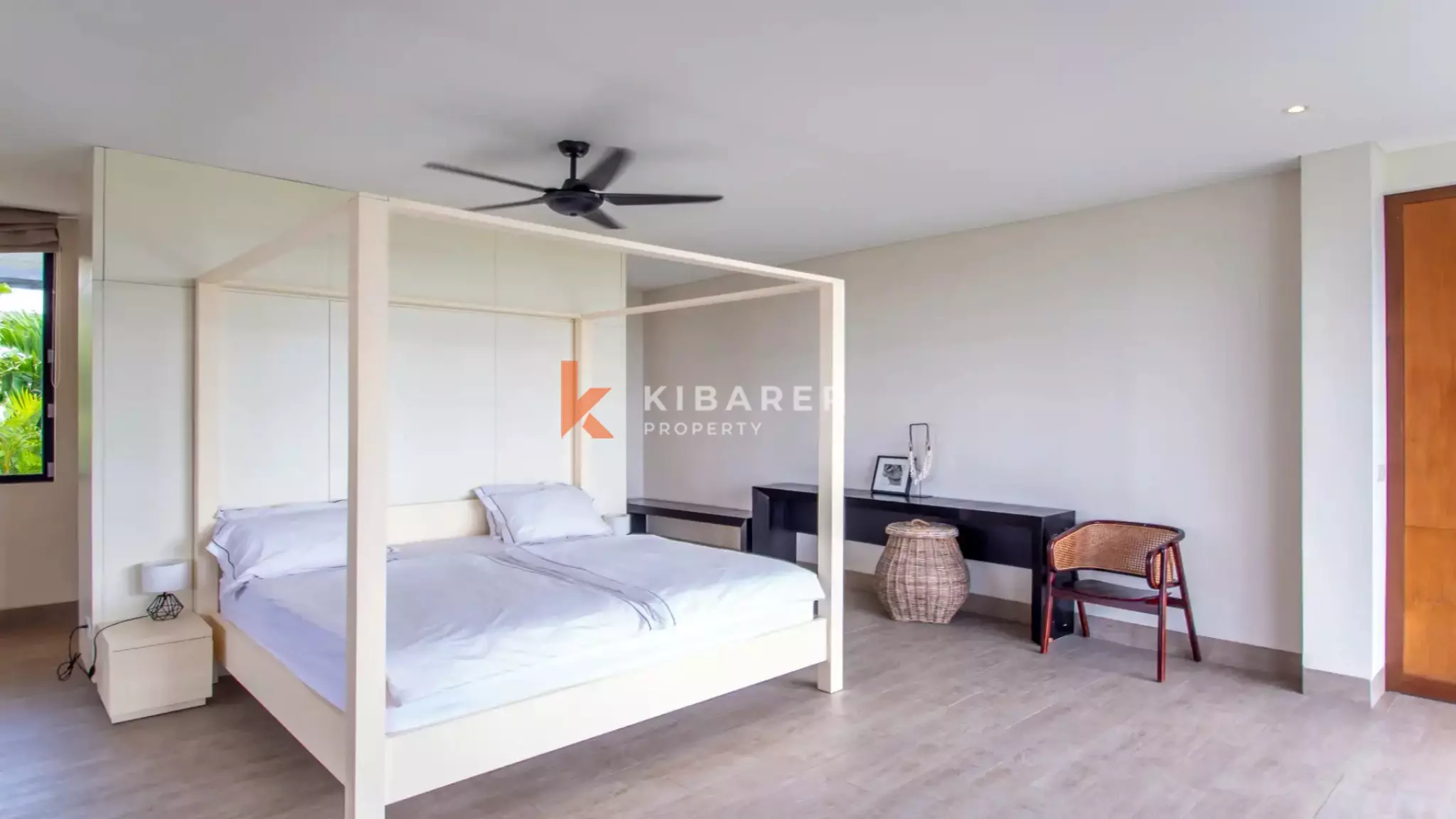 Luxury Four-Bedroom Villa with Rice Field Surroundings in Canggu