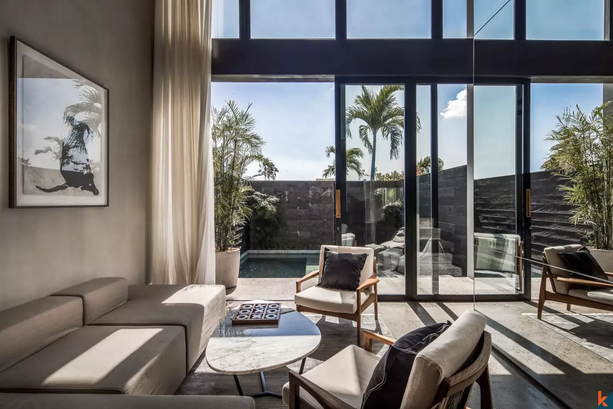 Two bedroom modern leasehold townhouse style villa in Umalas