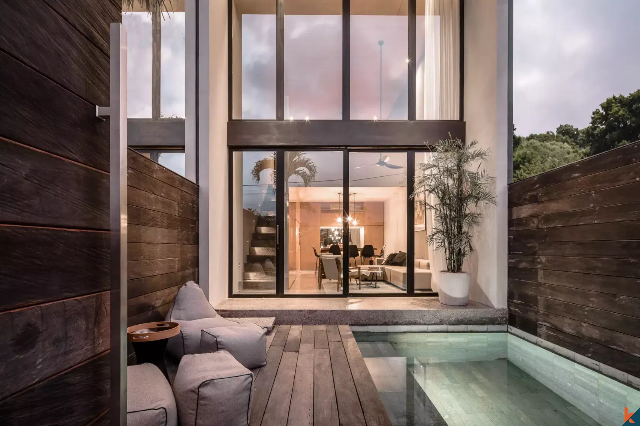 Two bedroom modern leasehold townhouse style villa in Umalas
