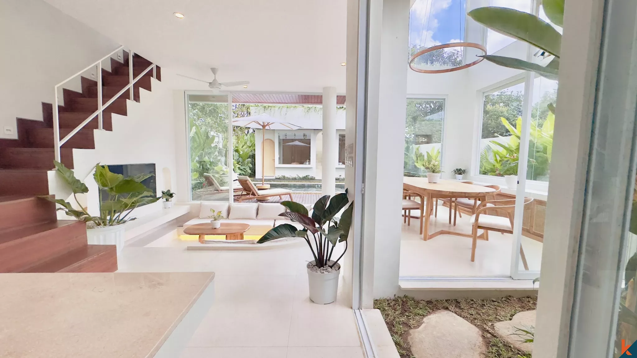 Vila Modern 3 Kamar Tidur di Jantung Uluwatu