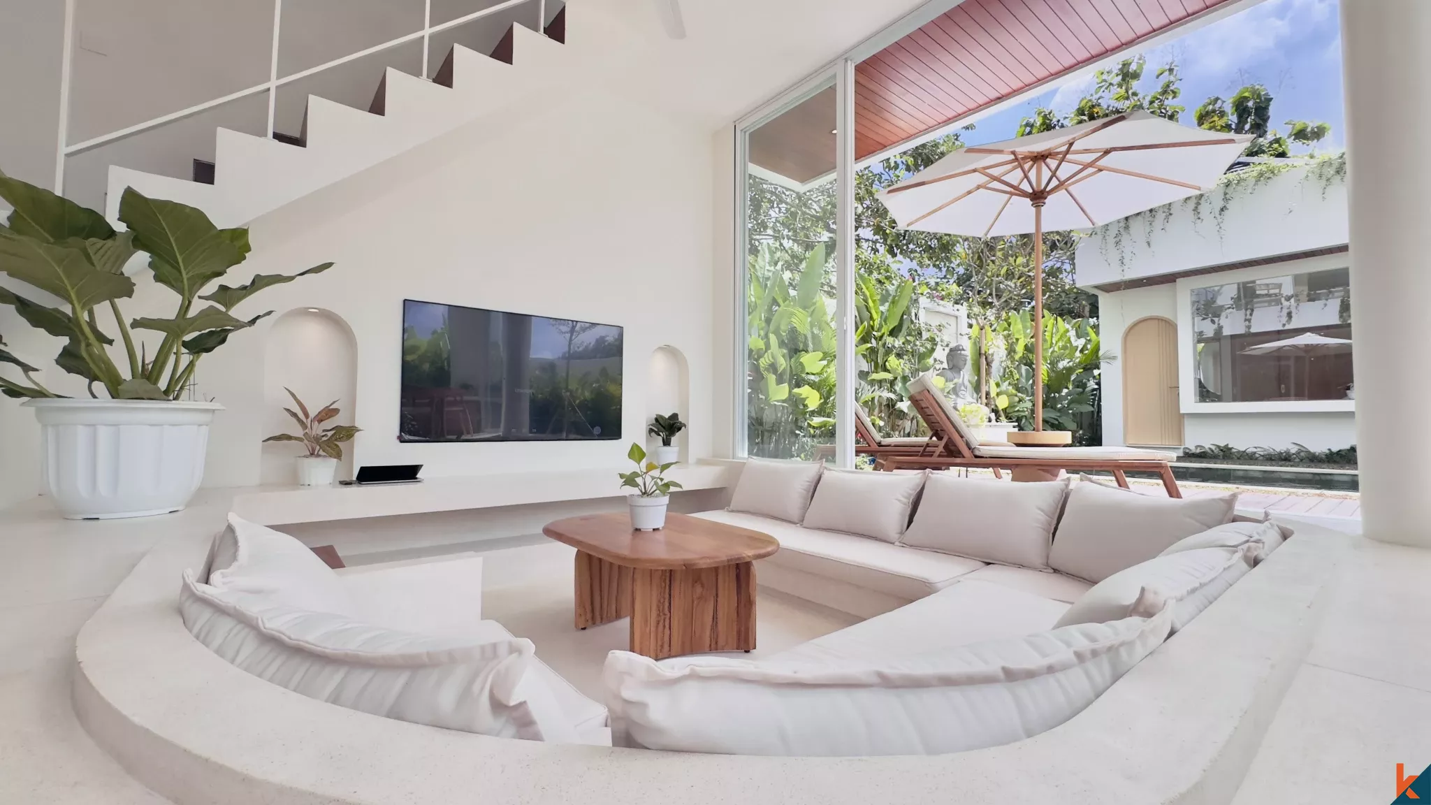 Vila Modern 3 Kamar Tidur di Jantung Uluwatu