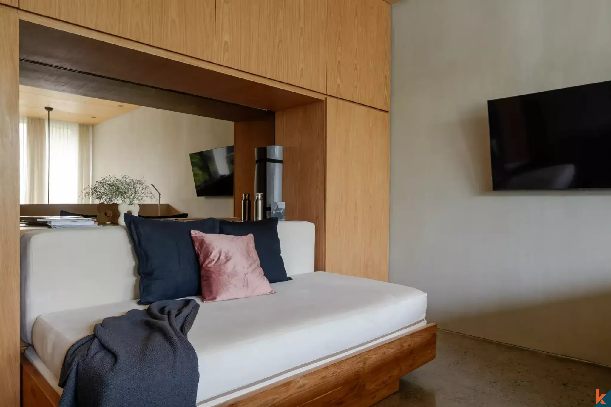 Modern two bedroom leasehold townhouse style villa in Berawa