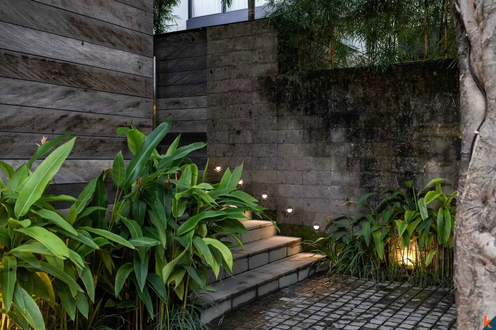 Modern two bedroom leasehold townhouse style villa in Berawa
