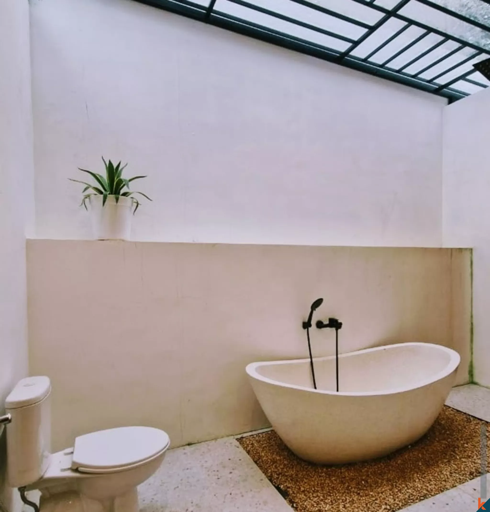 Vila Mediteranian Dua Kamar Tidur terletak di Balangan