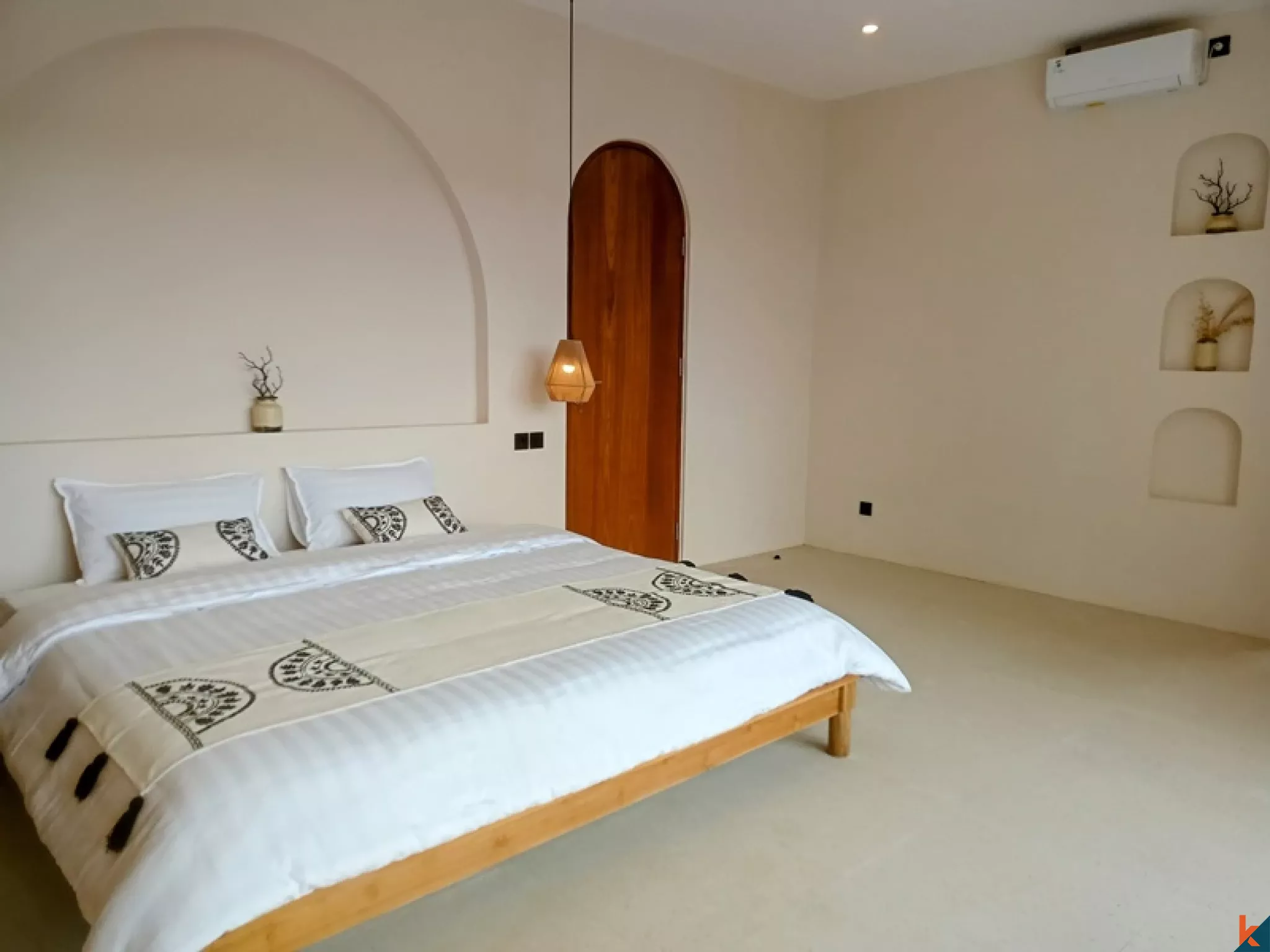 Vila Mediteranian Dua Kamar Tidur terletak di Balangan