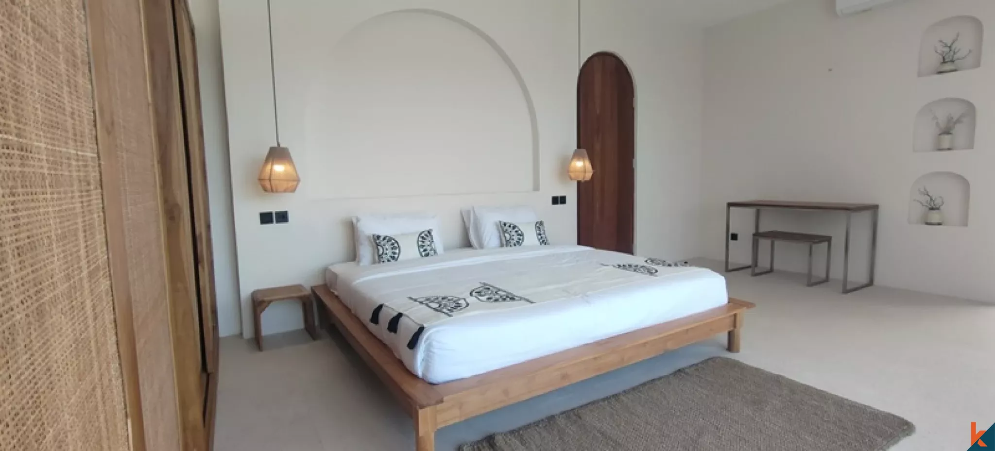 Vila Mediteranian Dua Kamar Tidur terletak di Balangan