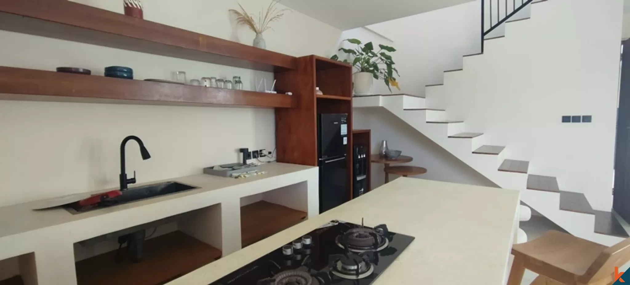 Vila Mediteranian Dua Kamar Tidur terletak di Balangan