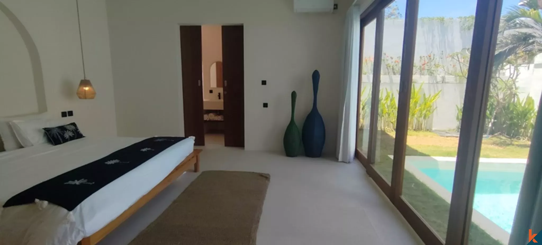 Vila Mediteranian Dua Kamar Tidur terletak di Balangan