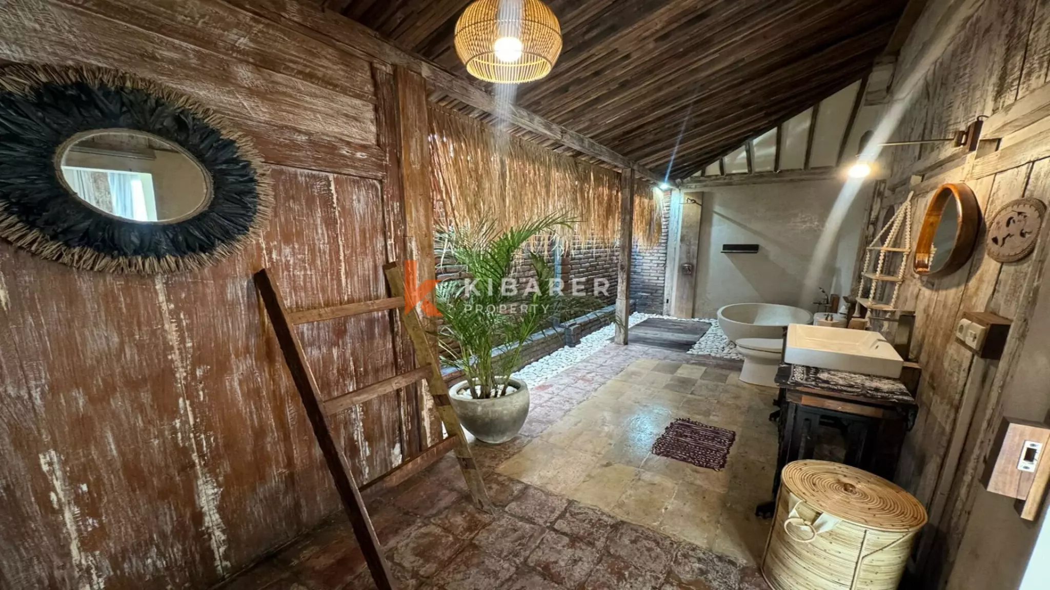 Vila Satu Kamar Tidur yang Menawan dan Nyaman untuk Disewa di Dalung