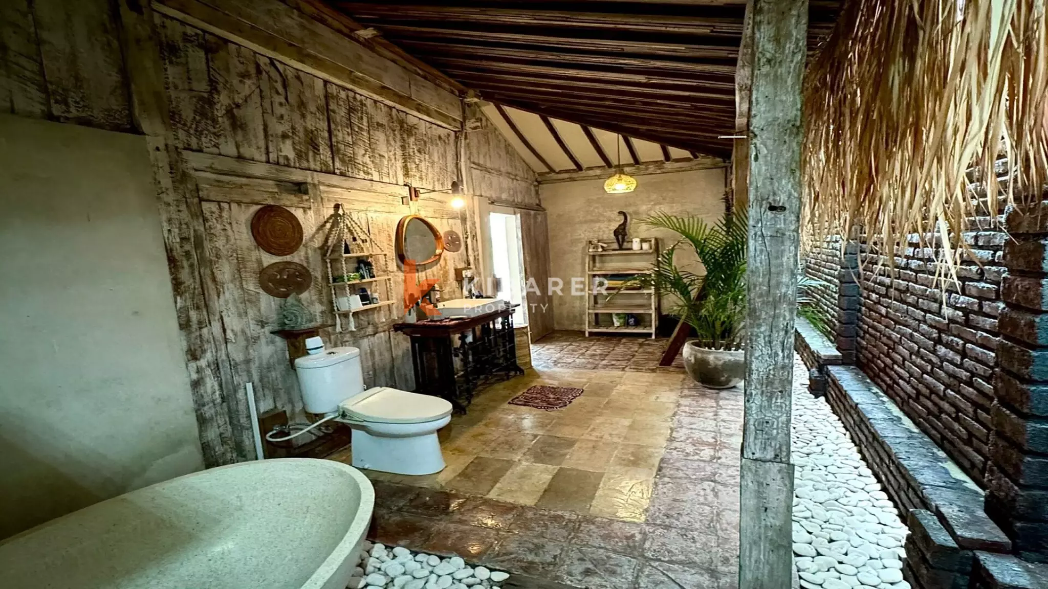 Vila Satu Kamar Tidur yang Menawan dan Nyaman untuk Disewa di Dalung