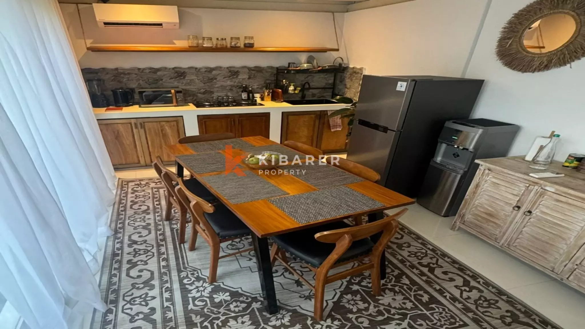 Vila Satu Kamar Tidur yang Menawan dan Nyaman untuk Disewa di Dalung