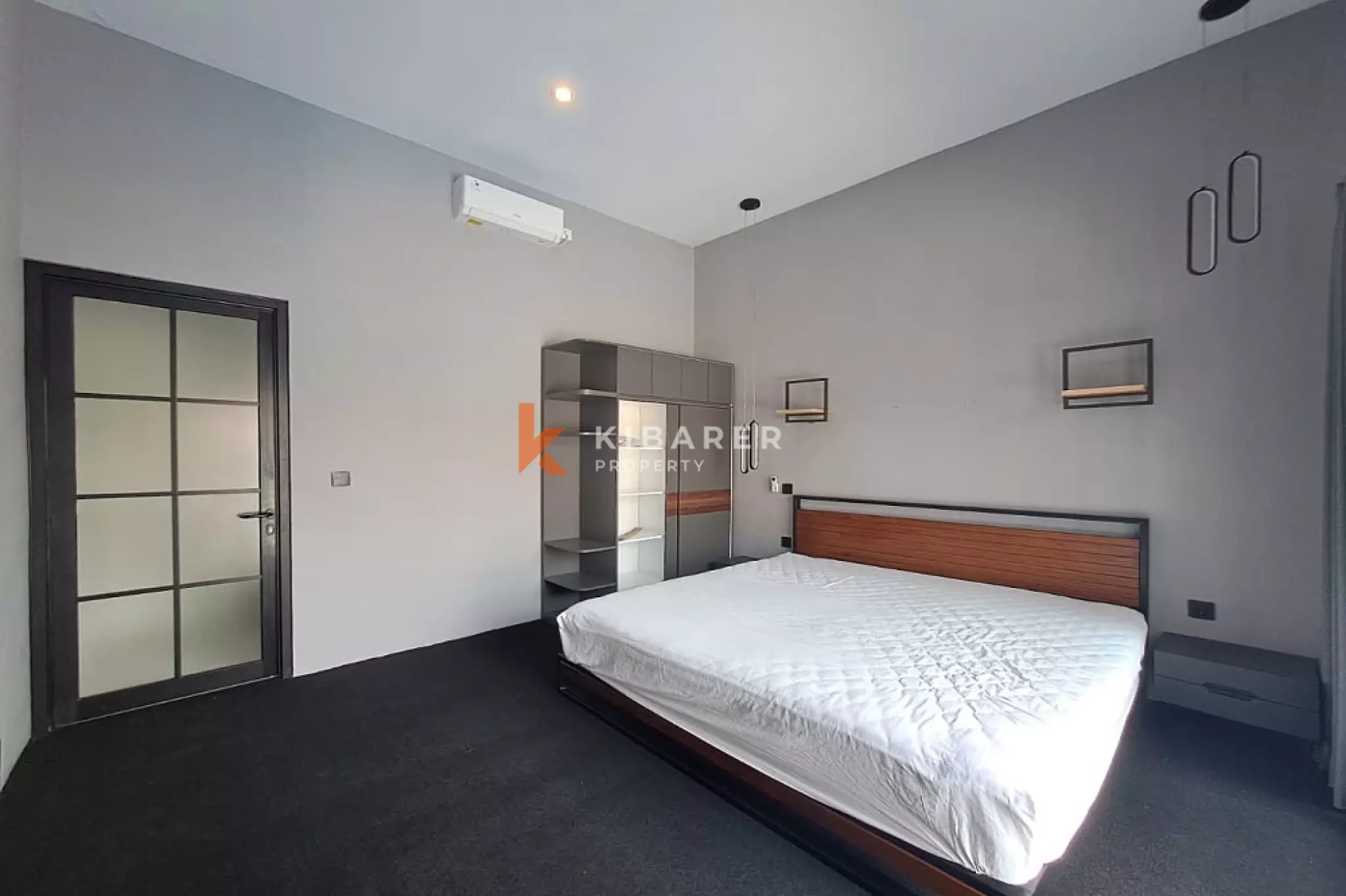 Central of Pererenan Unfurnished Three-Bedrooms Villa