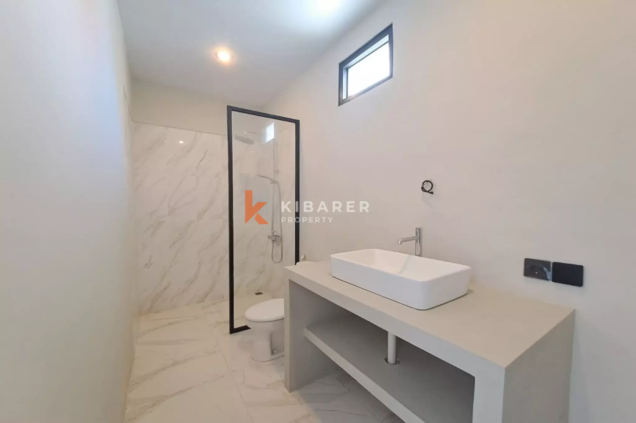 Central of Pererenan Unfurnished Three-Bedrooms Villa