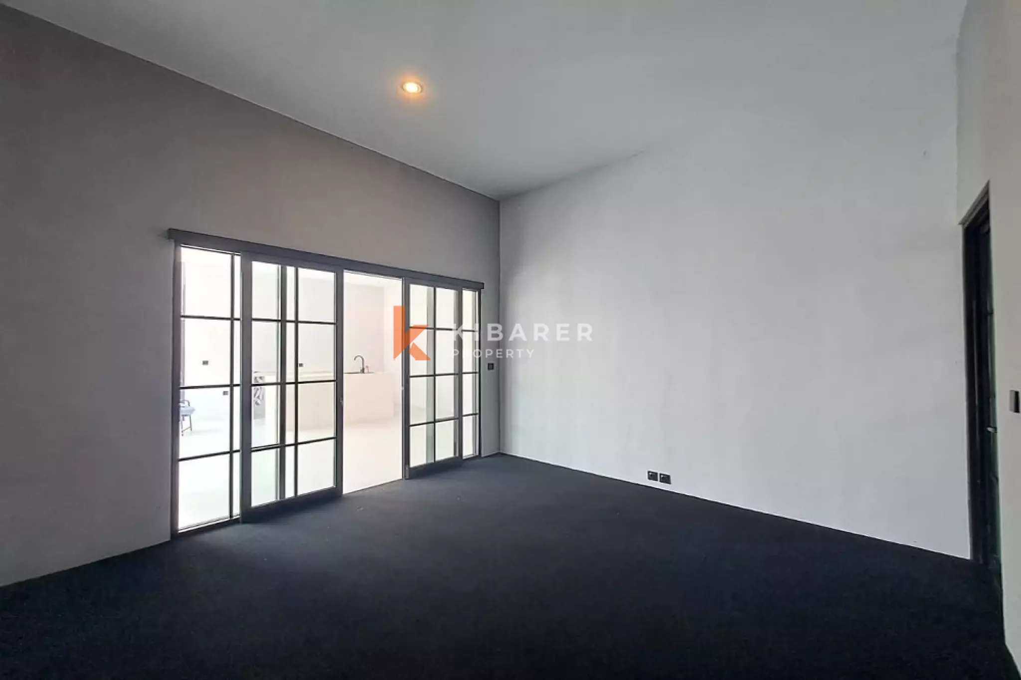 Central of Pererenan Unfurnished Three-Bedrooms Villa