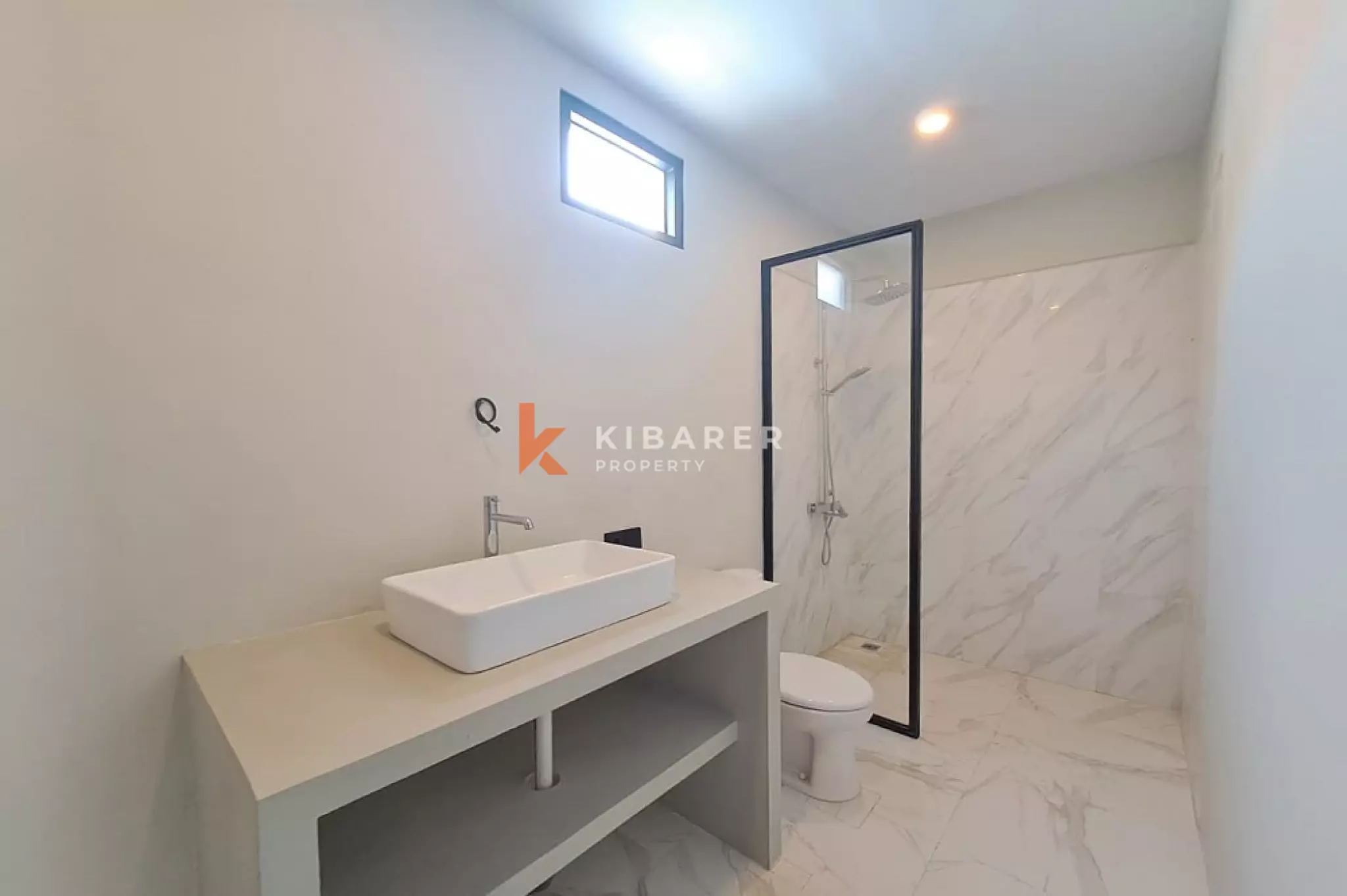 Central of Pererenan Unfurnished Three-Bedrooms Villa