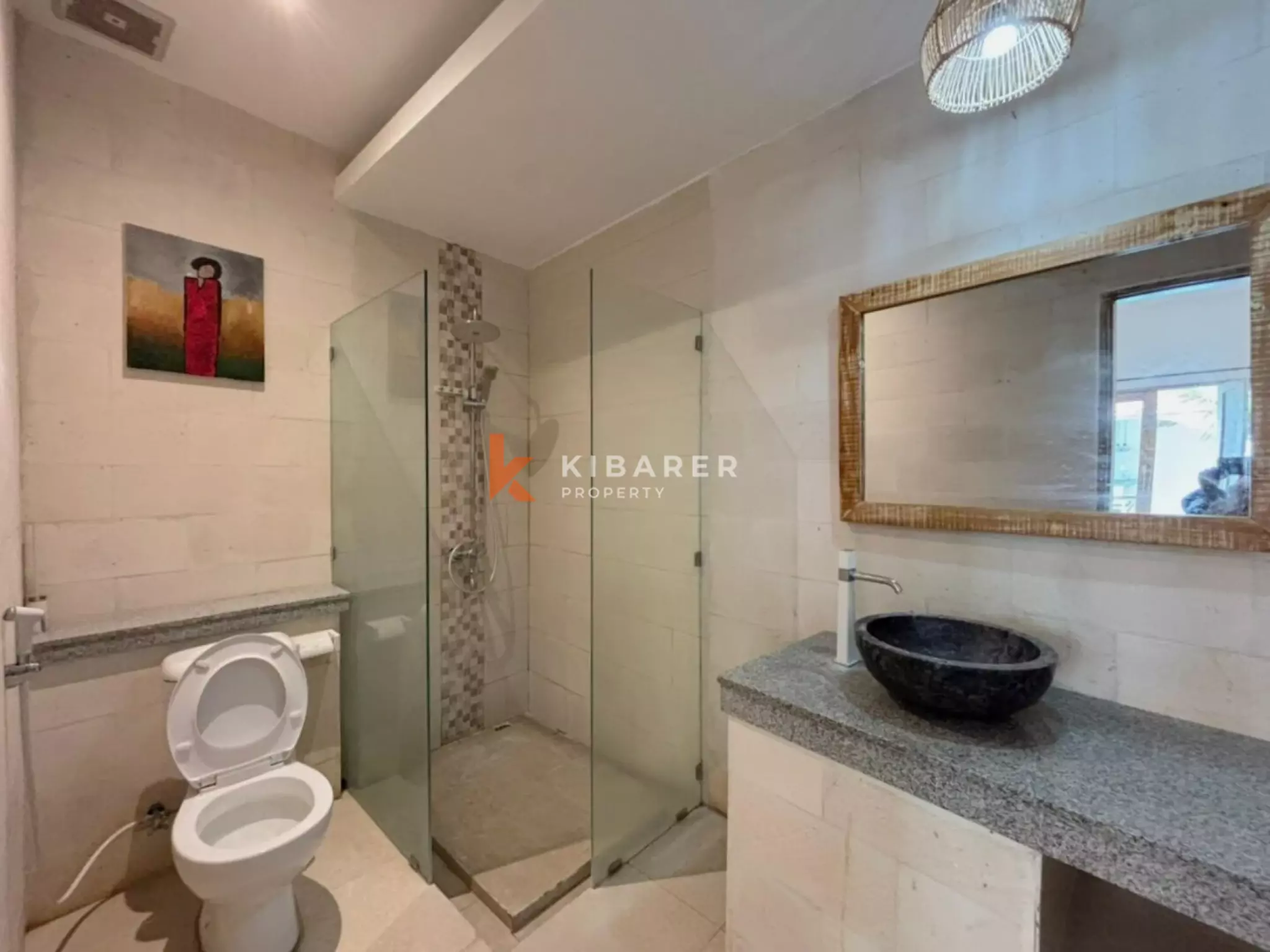 Two Bedroom Tropical Open Living Villa in Padonan