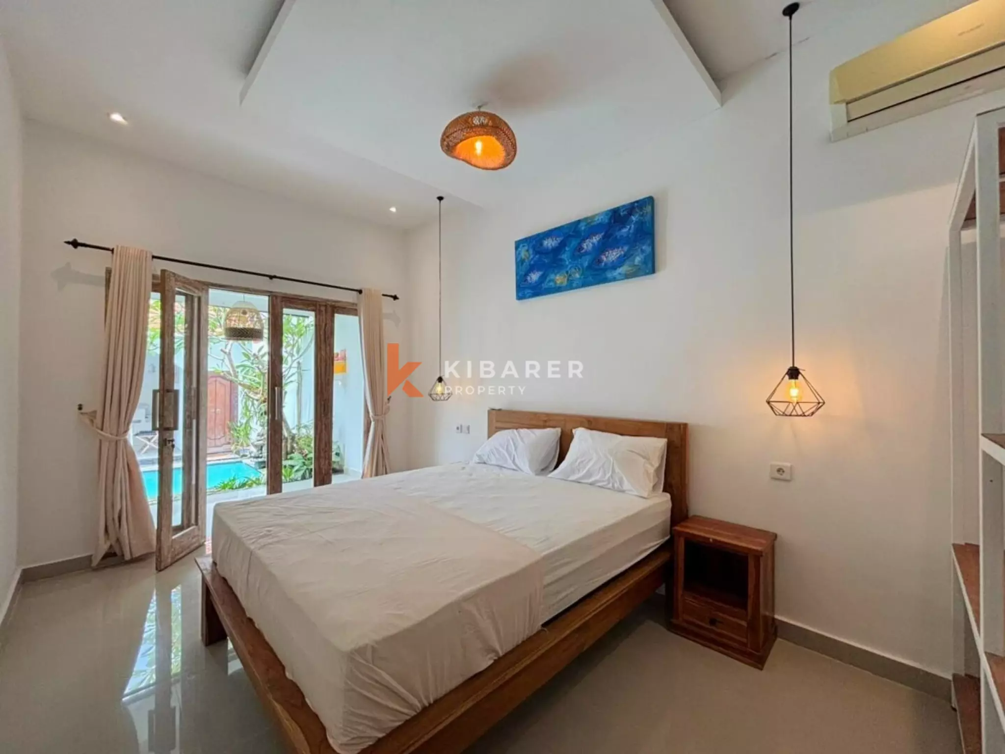 Two Bedroom Tropical Open Living Villa in Padonan